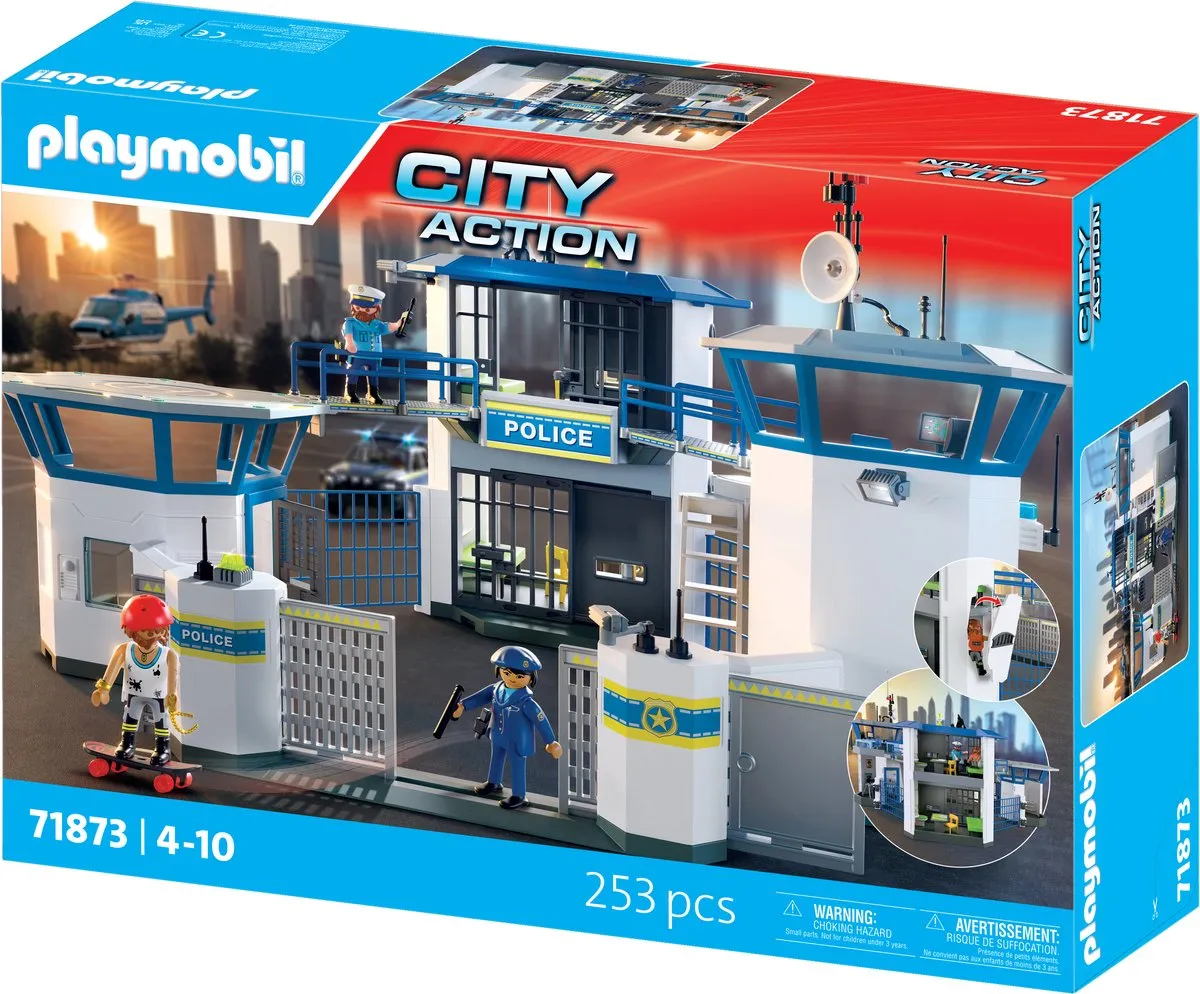 Playmobil Politiecommandocentrum 71873 - Multicolor