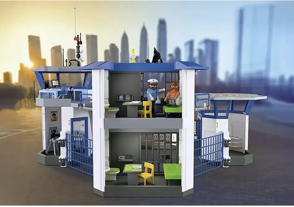 Playmobil Politiecommandocentrum 71873 - Multicolor