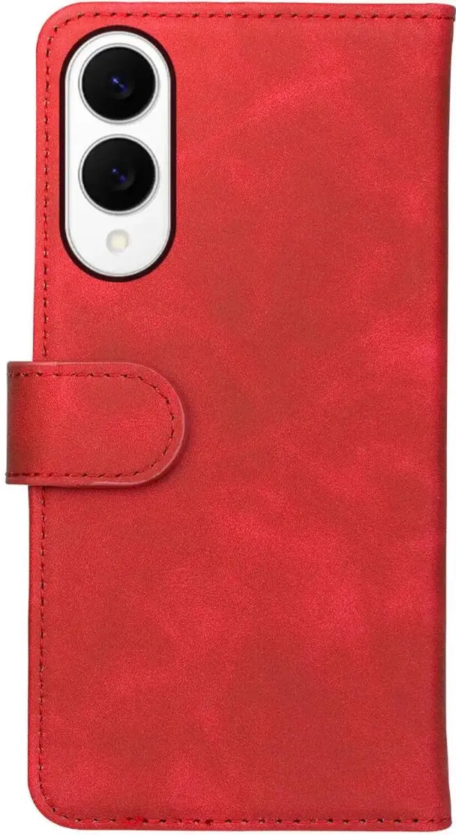 Rosso Element Wallet Book Case 212880 - Samsung Galaxy S25 Edge - Rood