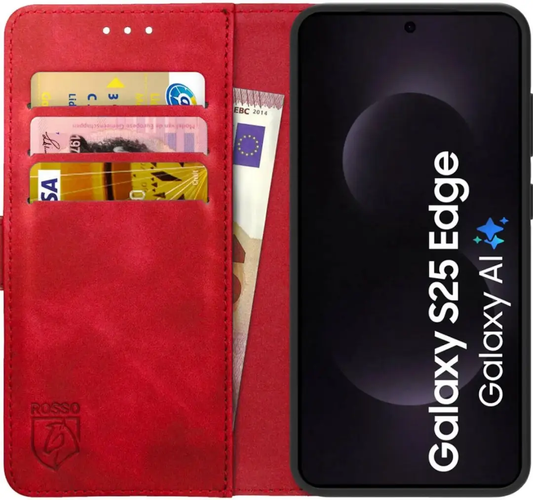 Rosso Element Wallet Book Case 212880