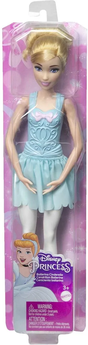 Disney Princess Ballerina Cinderella Pop - 29cm - Blauw/Roz/Wit