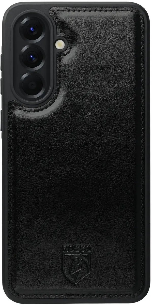 Rosso Element 215124 Hoesje Samsung Galaxy A56 - 3 Pasjes - Zwart