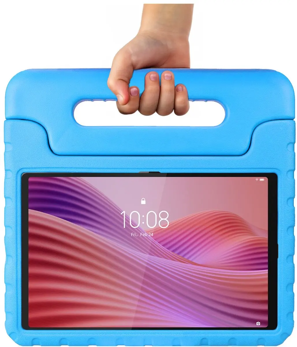 HappyCase Kinder Tablethoes Lenovo Tab M10 Gen 4 - 10.1" - Blauw