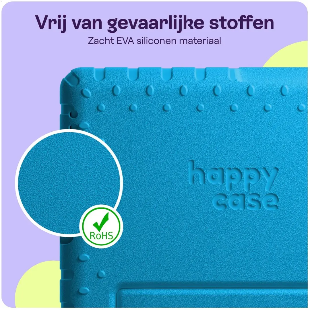 HappyCase Kinder Tablethoes Lenovo Tab M10 Gen 4 - 10.1" - Blauw