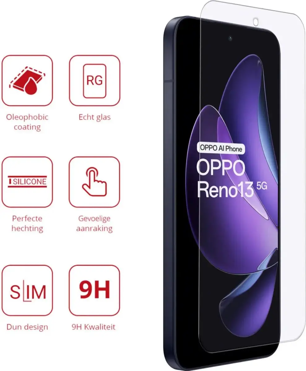 Rosso Screen Protector Oppo Reno 13 - 9H Tempered Glass