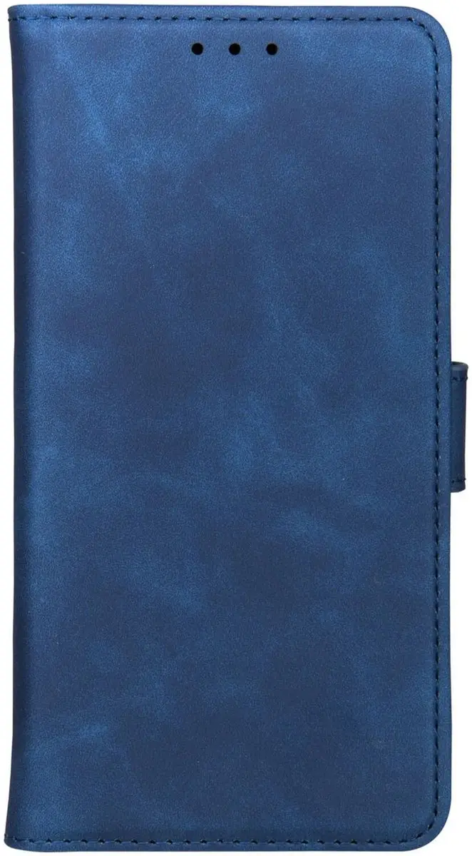 Rosso Element Wallet Book Case Motorola Edge 60 Fusion - 3 Pasjes - Blauw