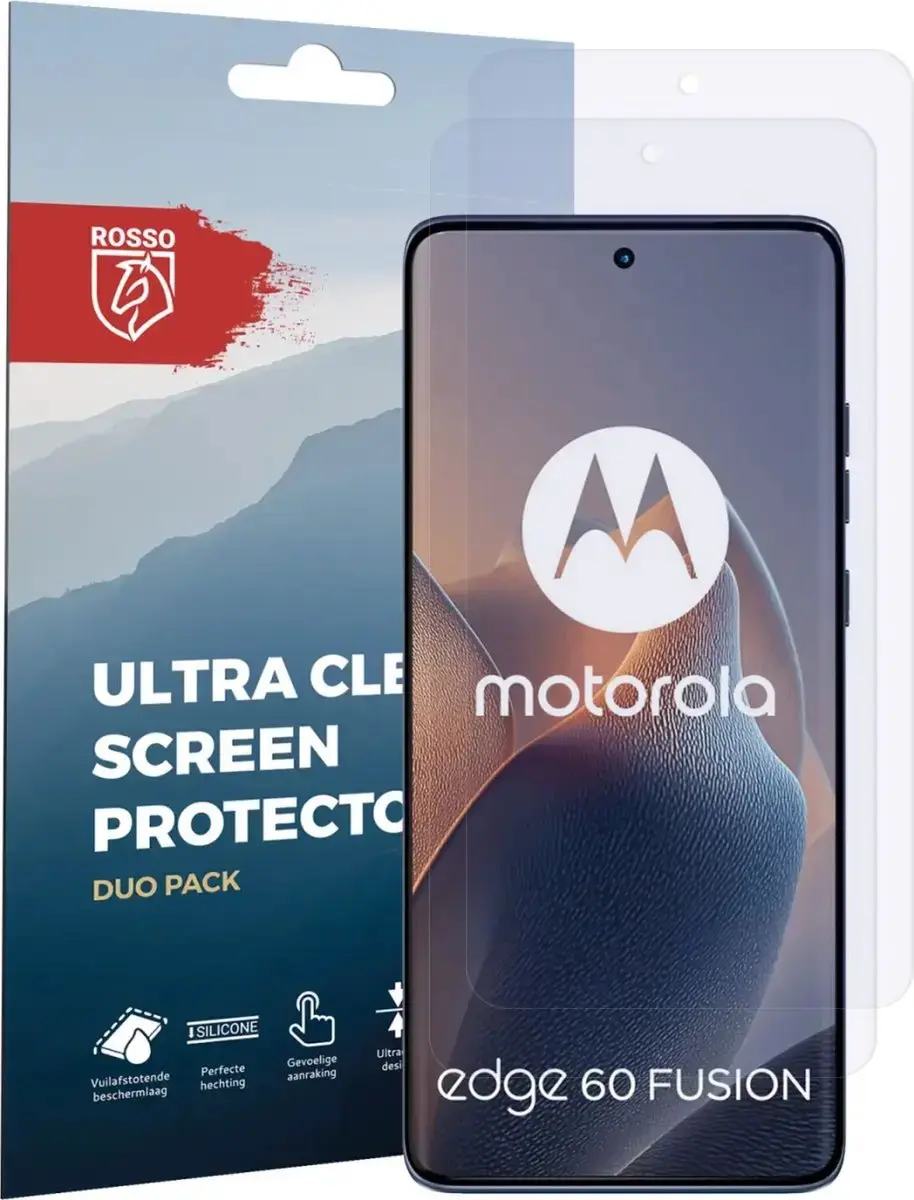 Rosso Screen Protector Motorola Edge 60 Fusion - 2 Stuks