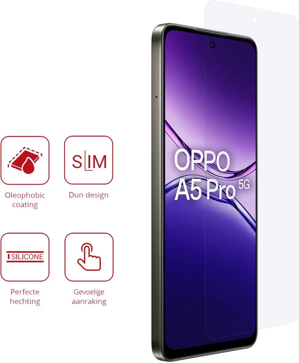 Rosso Screen Protector Oppo A5 Pro - 2 Stuks