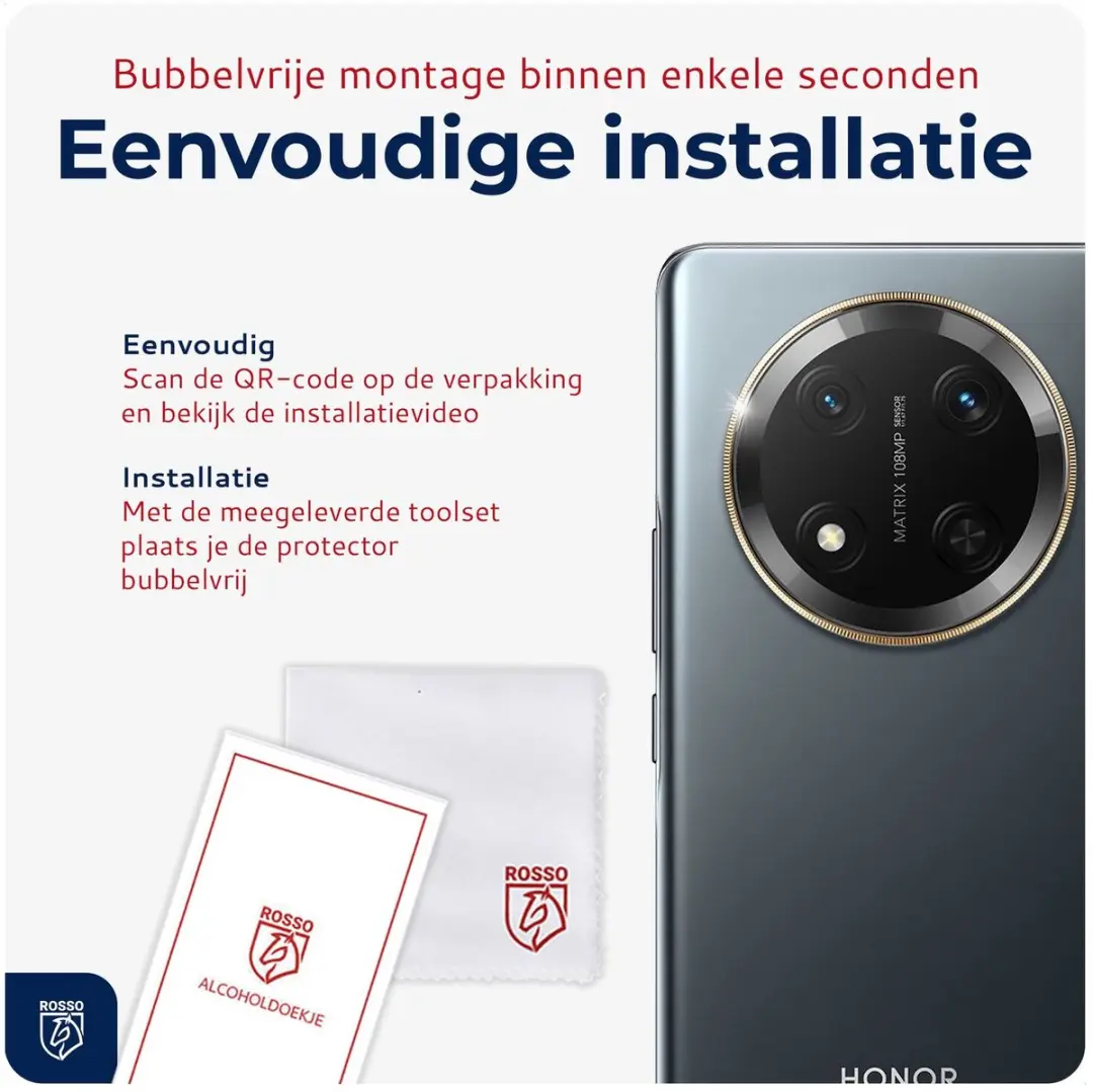 Rosso Camera Protector Honor Magic 7 Lite - Ultra Dun Glas