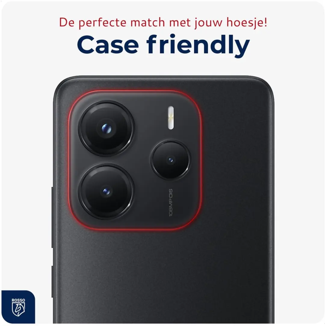 Rosso Camera Protector Xiaomi Redmi Note 14 5G - Ultra Dun Glas - Transparant - afbeelding 6 van 6