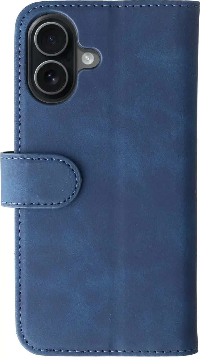Rosso Element Wallet Book Case iPhone 17 - 3 Pasjes - Blauw