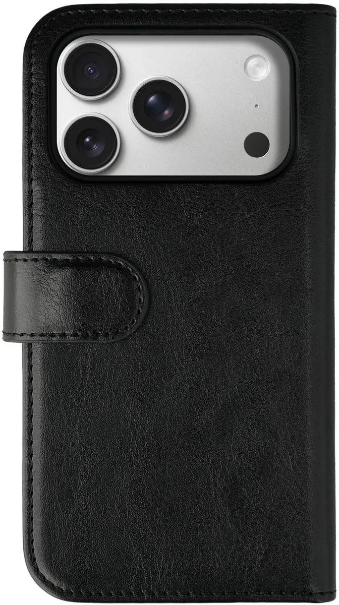 Rosso Element 218706 Hoesje iPhone 17 Pro - 3 Pasjes - Zwart