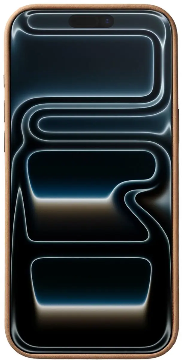 Rosso Elite 218766 Hoesje iPhone 17 Pro Max - Lichtbruin