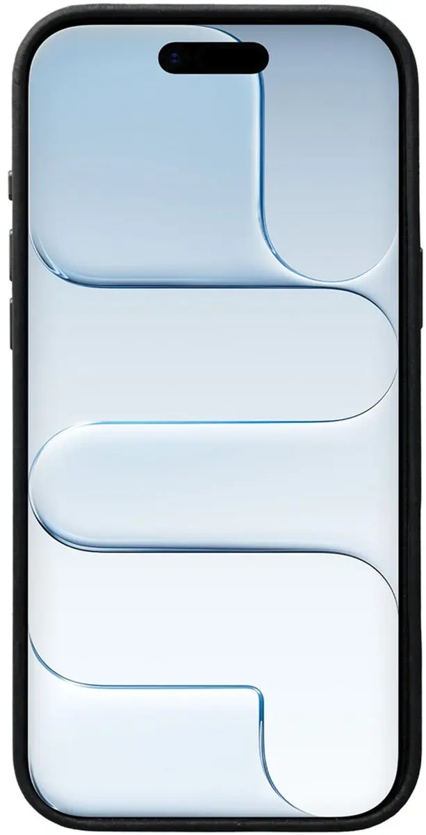 Rosso Elite Hoesje 218769 - iPhone Air - Echt leer - Zwart