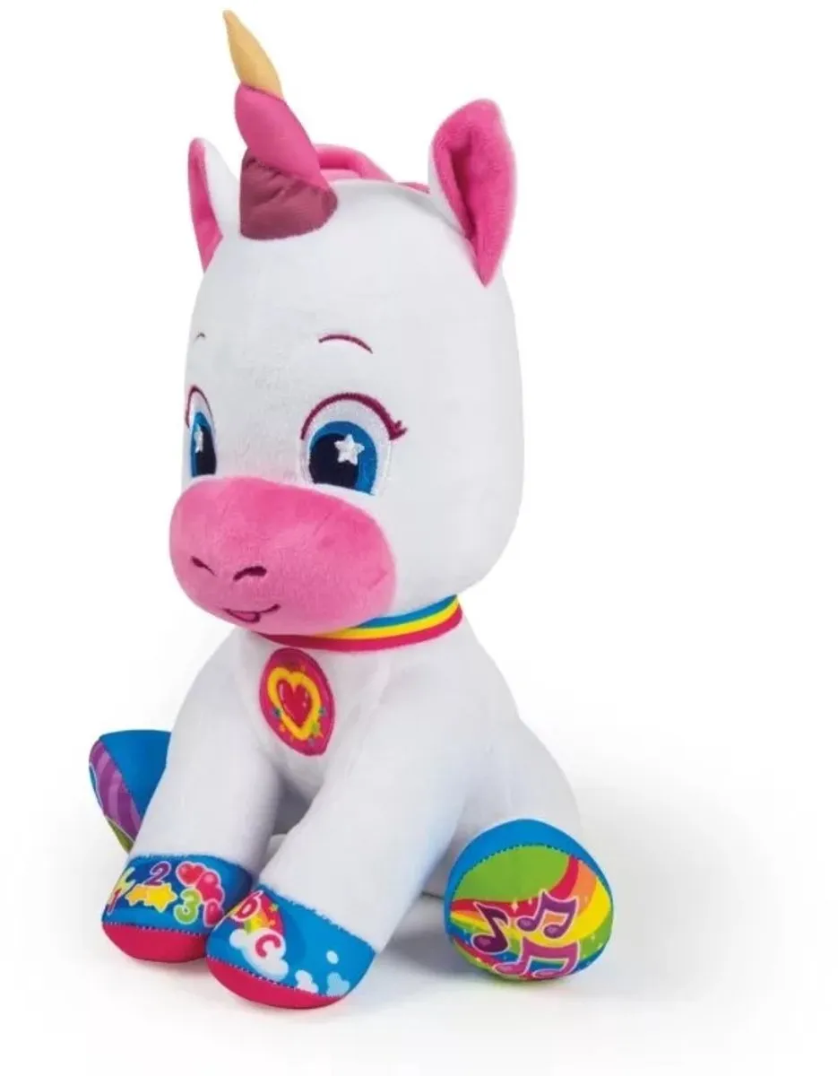 Clementoni Unicorn Silverbelle Interactieve Knuffel