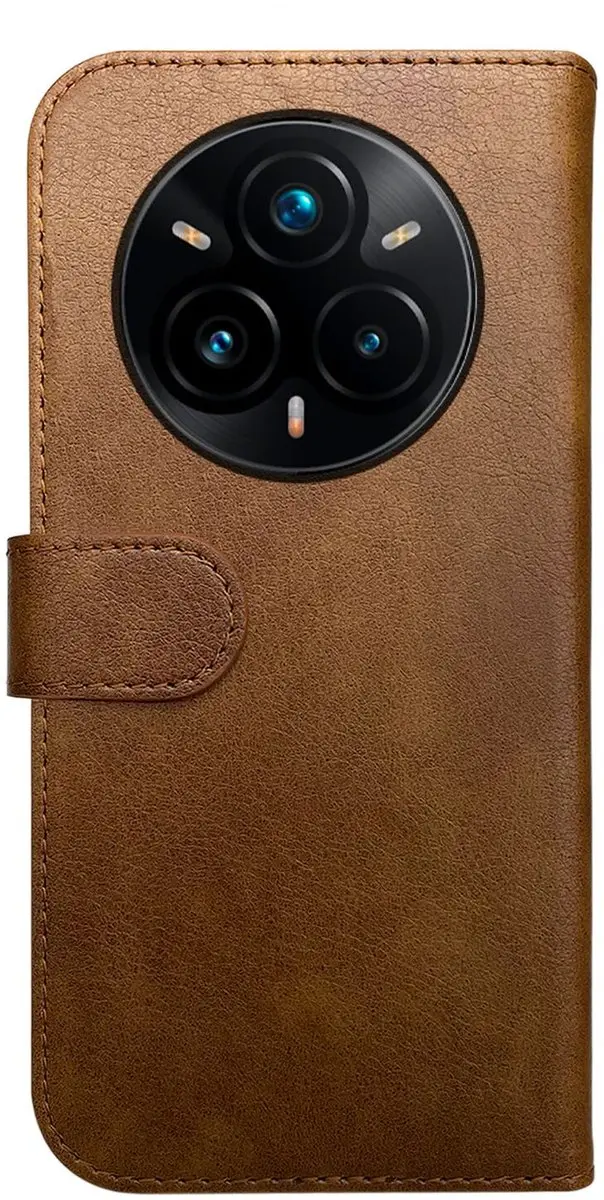 Rosso Element Wallet Book Case Realme 14 Pro - 3 Pasjes - Bruin