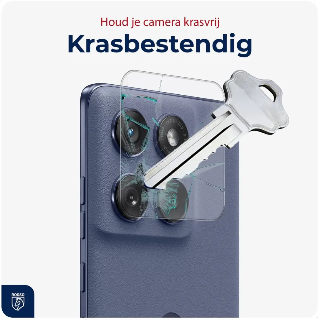 Rosso Camera Protector Motorola Edge 60 - Ultra Dun Glas - afbeelding 6 van 6