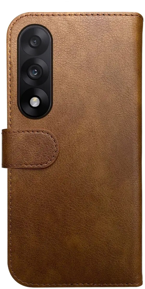 Rosso Element Wallet Book Case OnePlus Nord 5 - 3 Pasjes - Bruin