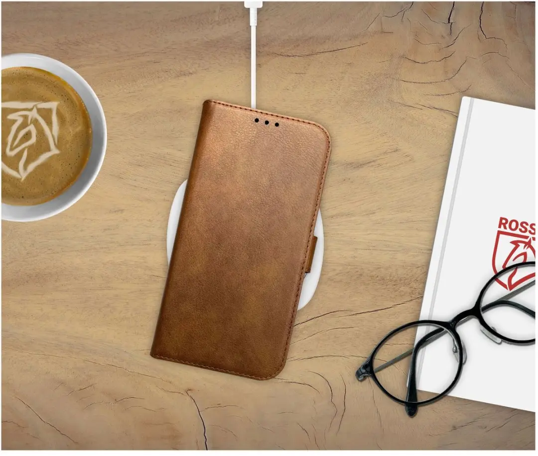 Rosso Element Wallet Book Case Nothing Phone (3) - 3 Pasjes - Bruin