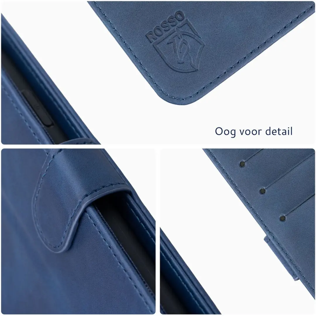 Rosso Element Wallet Book Case Nothing Phone (3) - 3 Pasjes - Blauw