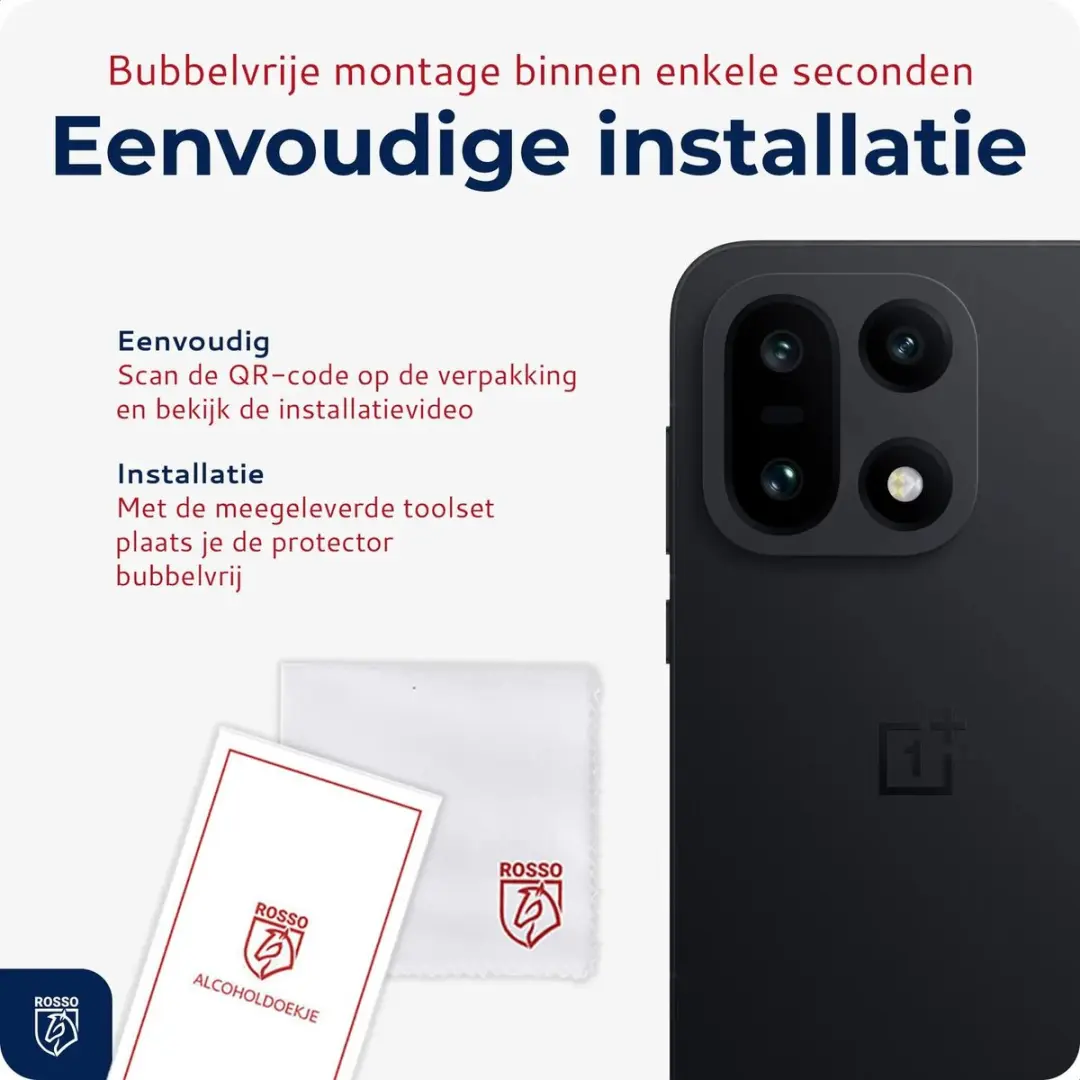 Rosso Camera Protector OnePlus 15 - Ultra Dun Glas - Transparant
