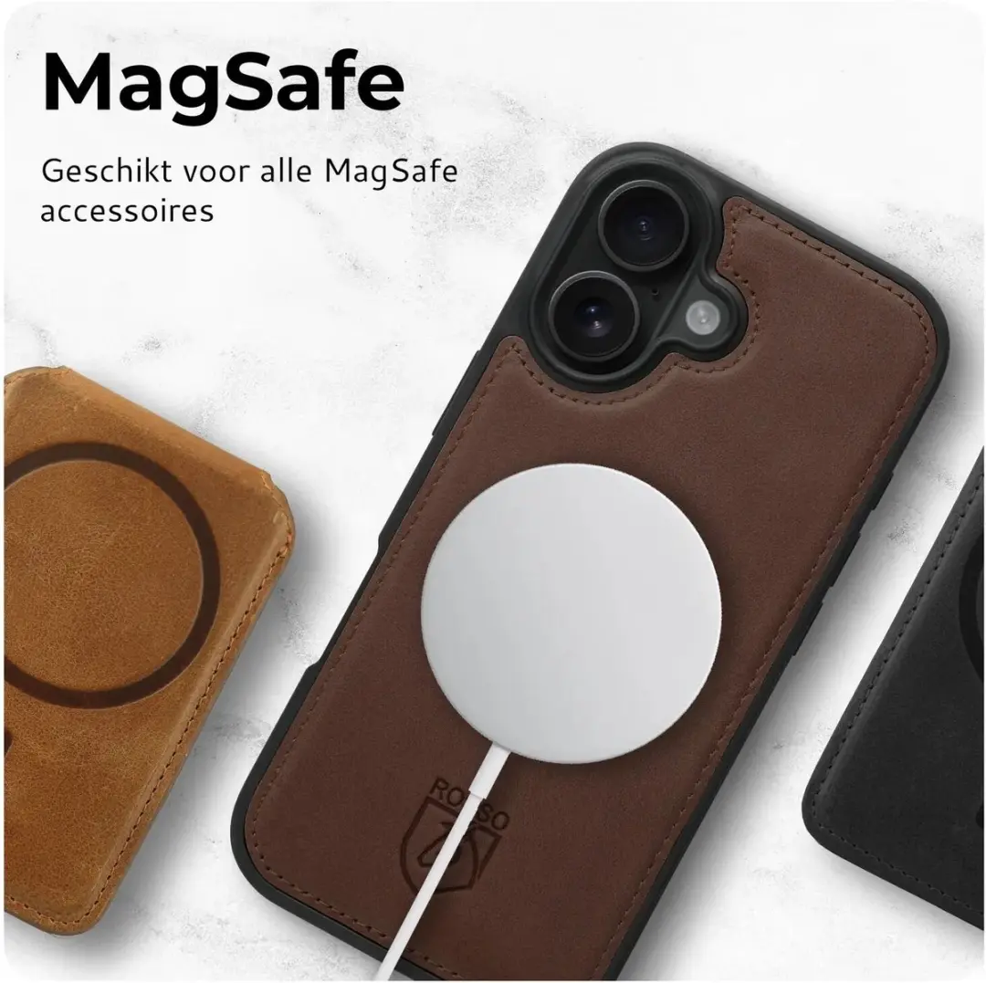 Rosso Elite 242694 Hoesje Samsung Galaxy S26 - Bruin - afbeelding 6 van 6