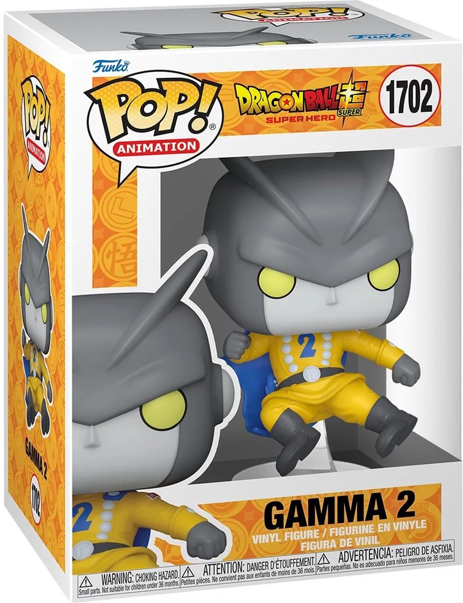 Funko Dragon Ball Super Super Hero Gamma 2 75635 Vinyl Figuur - Multicolor