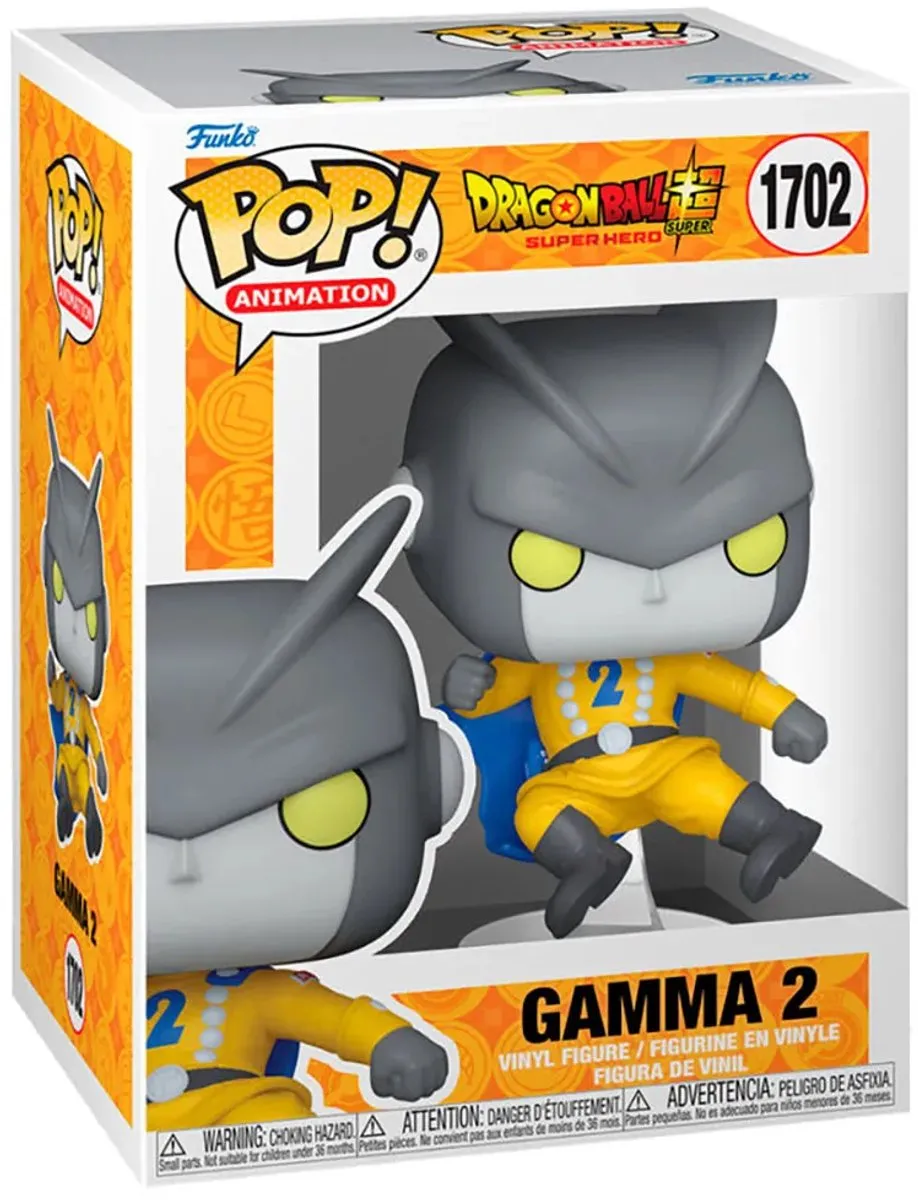 Funko Dragon Ball Super Super Hero Gamma 2 75635 Vinyl Figuur - Multicolor - afbeelding 6 van 6