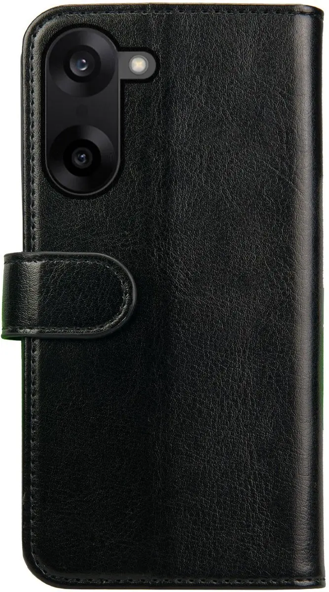 Rosso Element Wallet Book Case 224478 - OnePlus Nord CE5 - 3 Pasjes - Zwart