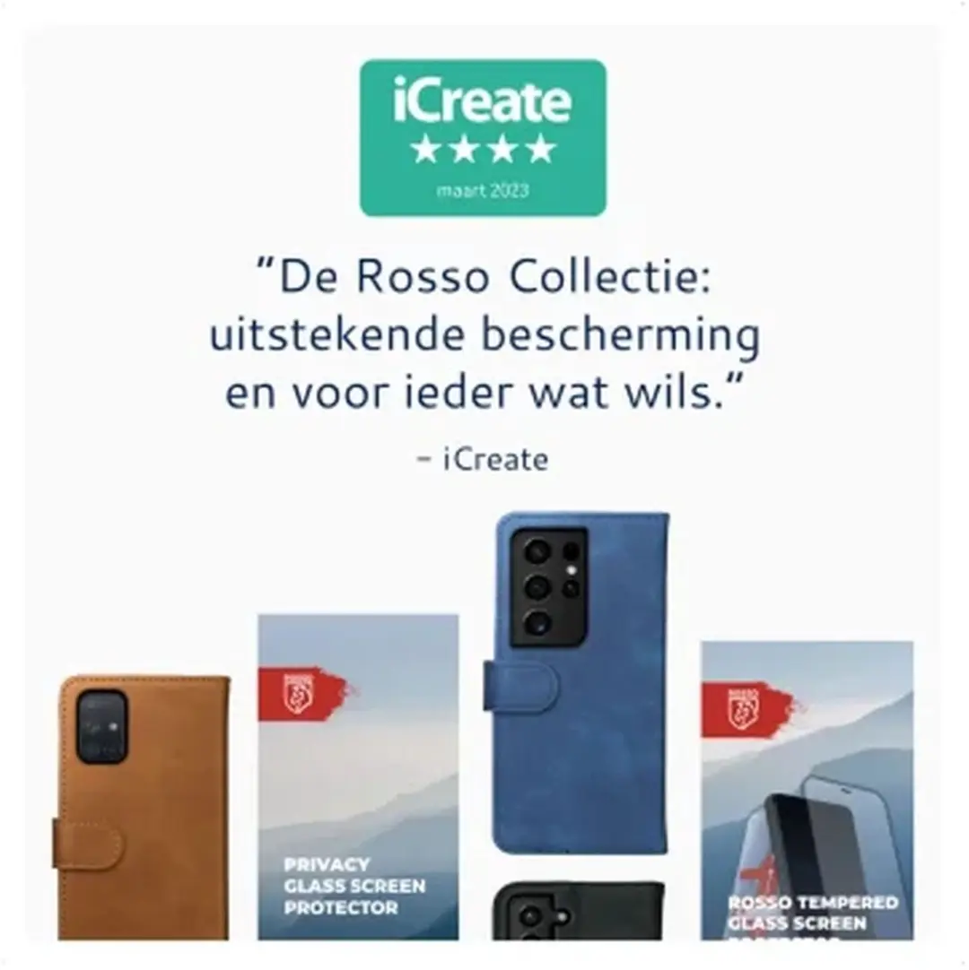 Rosso Element Wallet Book Case 242754 - Zwart
