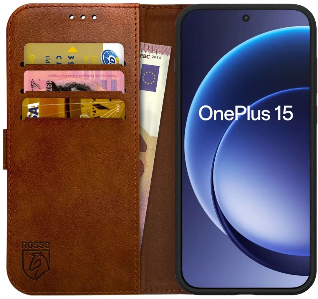 Rosso Element Wallet Book Case OnePlus 15