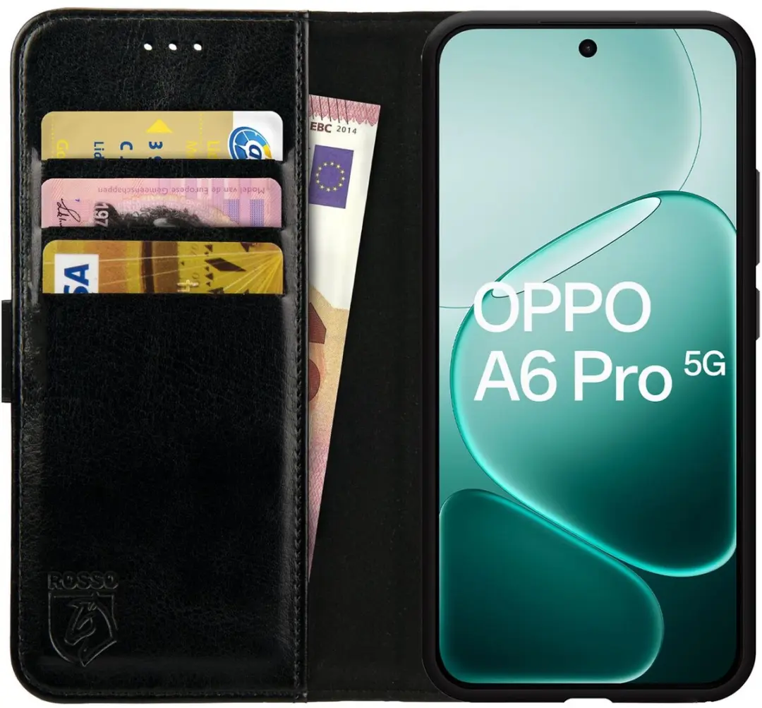 Rosso Element Wallet Book Case OPPO A6 Pro 5G