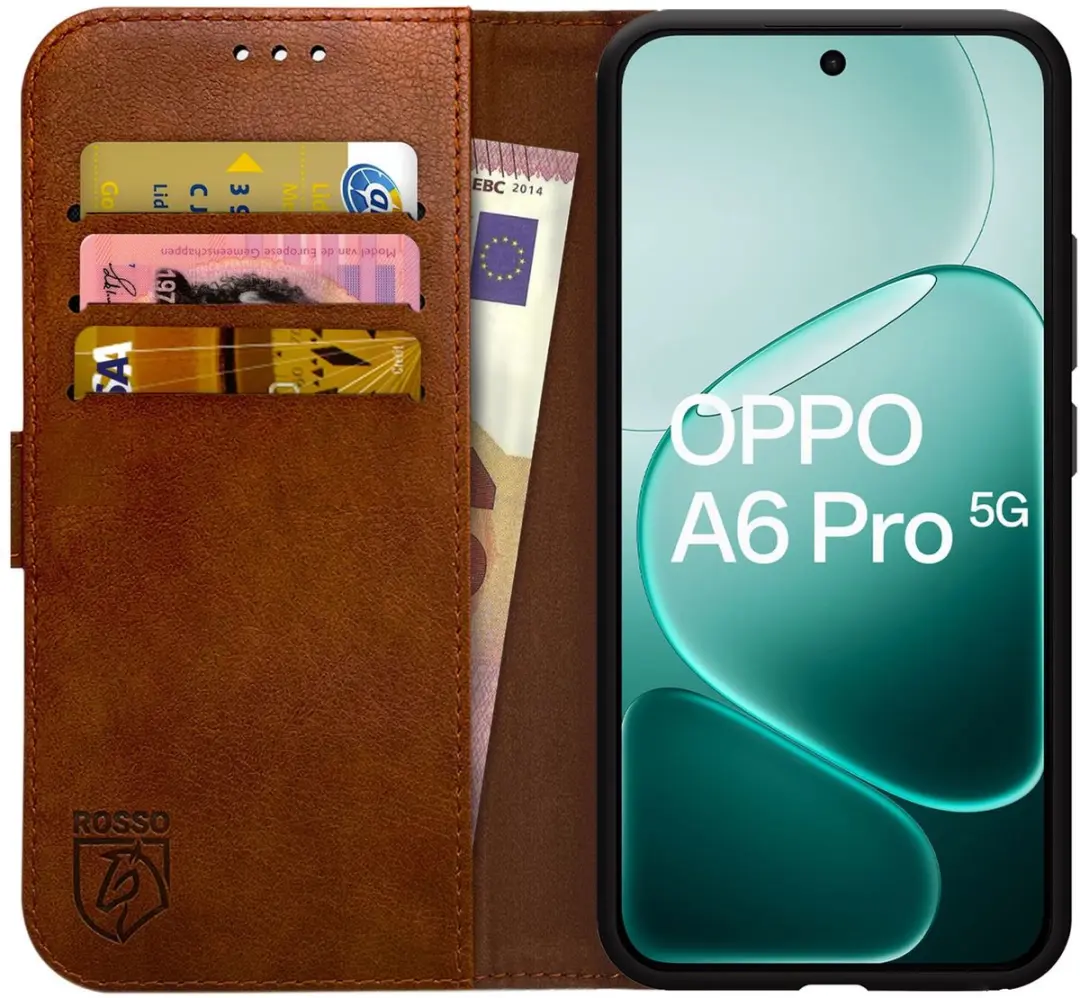 Rosso Element Wallet Book Case OPPO A6 Pro 5G