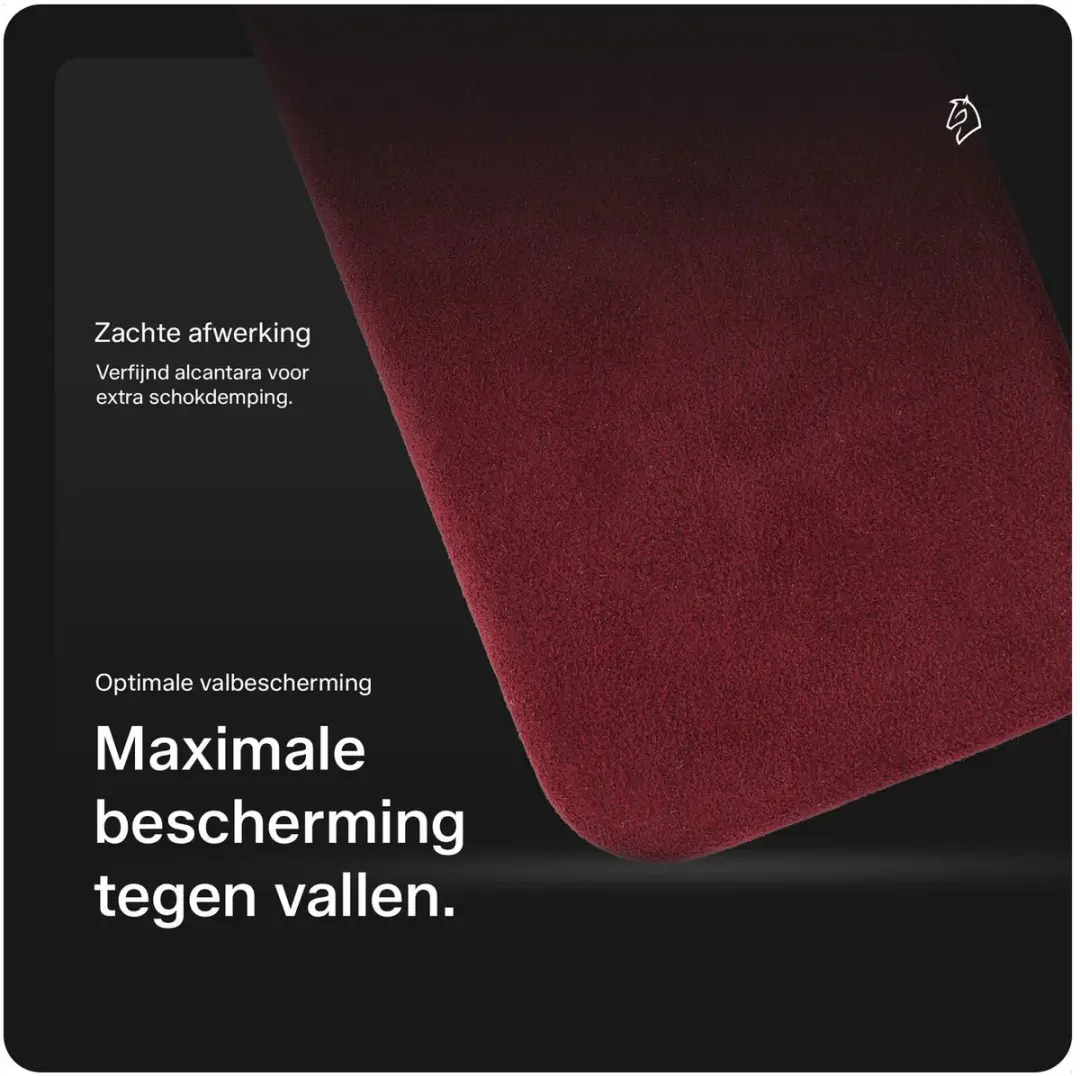 Rosso Avanti Hoesje iPhone 15 - Burgundy - MagSafe