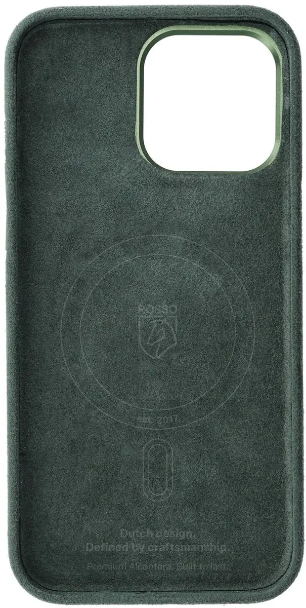 Rosso Avanti iPhone 15 Pro Max Hoesje - Groen - MagSafe