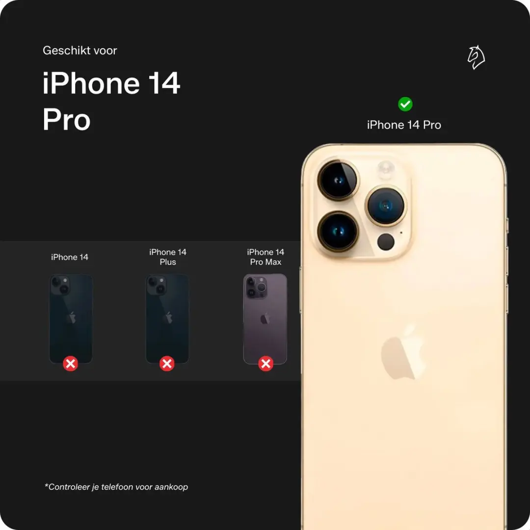 Rosso Avanti iPhone 14 Pro Hoesje - Groen - MagSafe