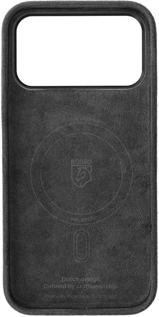 Rosso Avanti iPhone 17 Pro Hoesje - Grijs - MagSafe