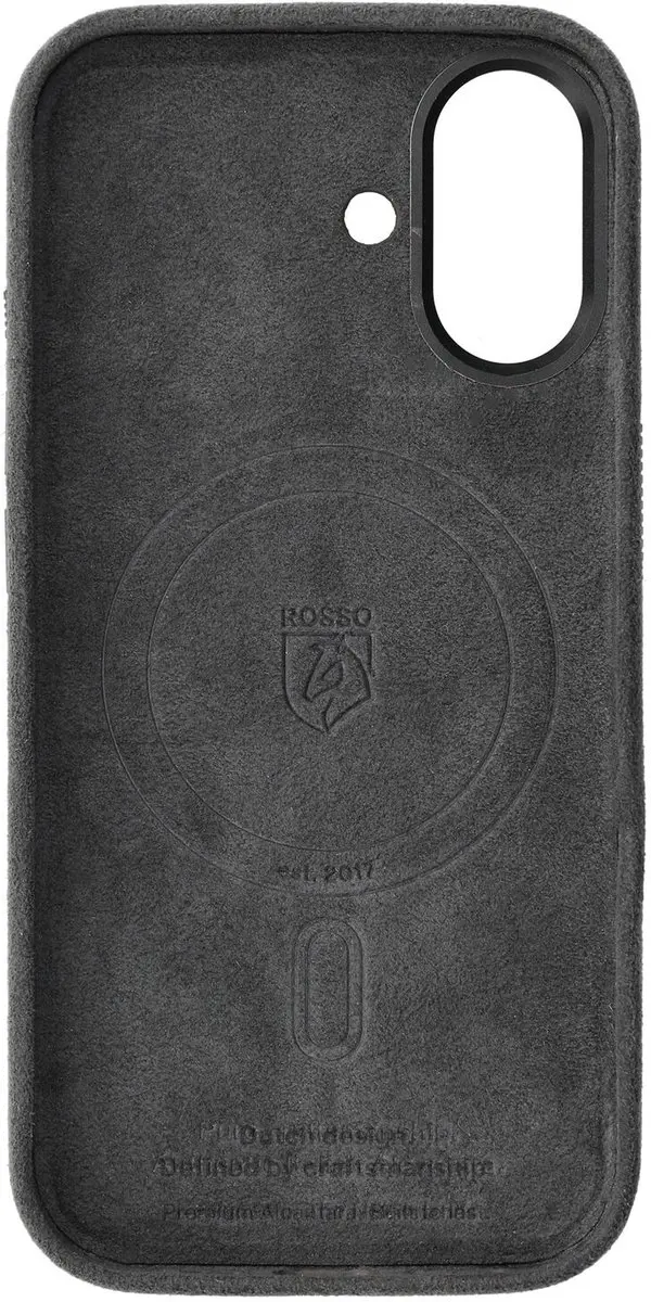 Rosso Avanti Hoesje iPhone 17 - Grijs - MagSafe