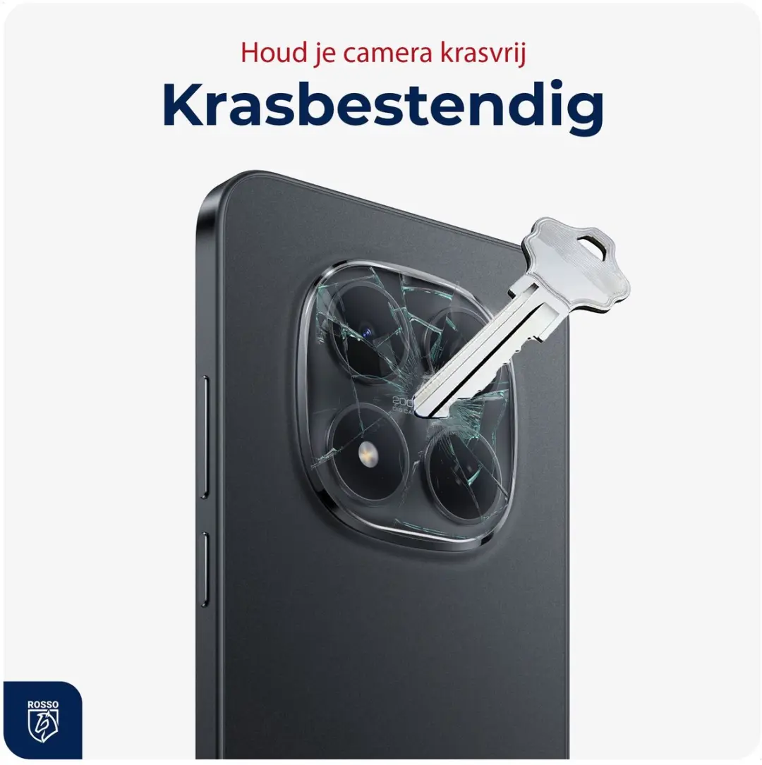 Rosso Camera Protector Xiaomi Redmi Note 15 Pro 5G - Ultra Dun Glas - Transparant
