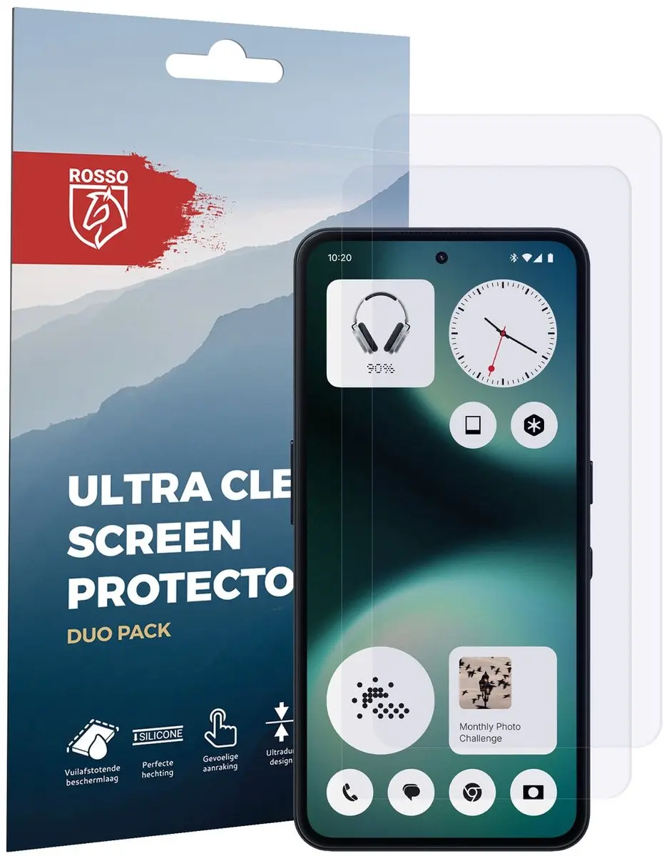 Rosso Screen Protector Nothing Phone (3a) Lite - 2 Stuks - afbeelding 6 van 6