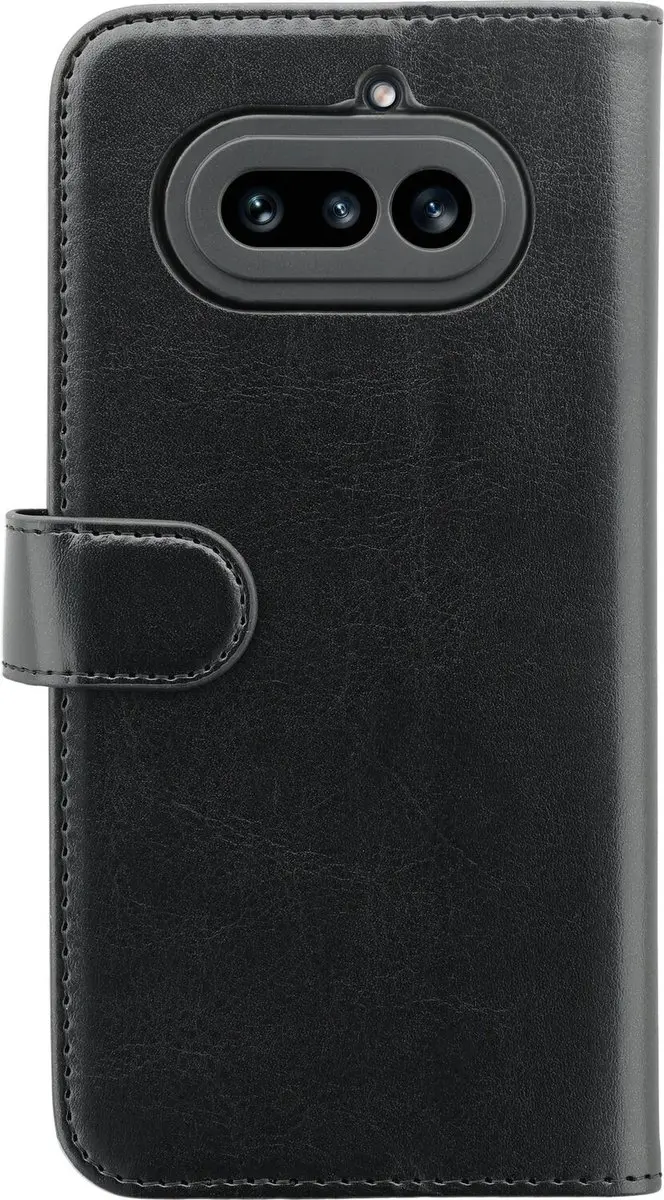 Rosso Element Wallet Book Case Nothing Phone (4a) - 3 Pasjes - Zwart