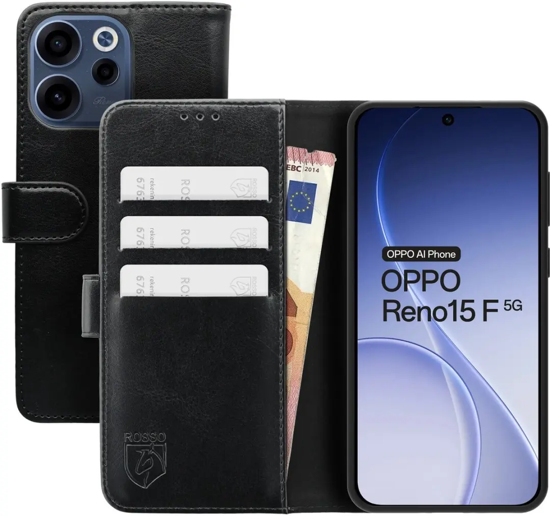 Rosso Element Wallet Book Case Oppo Reno 15F