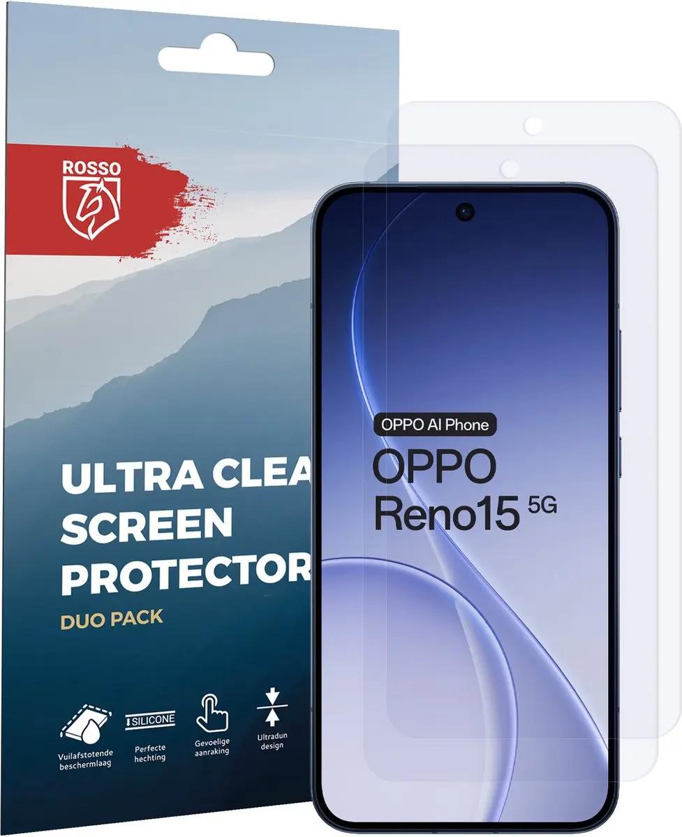 Rosso Screen Protector Oppo Reno 15 - 2 Stuks