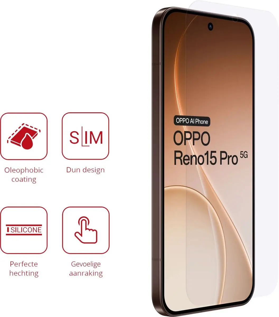 Rosso Screen Protector Oppo Reno 15 Pro - 2 Stuks