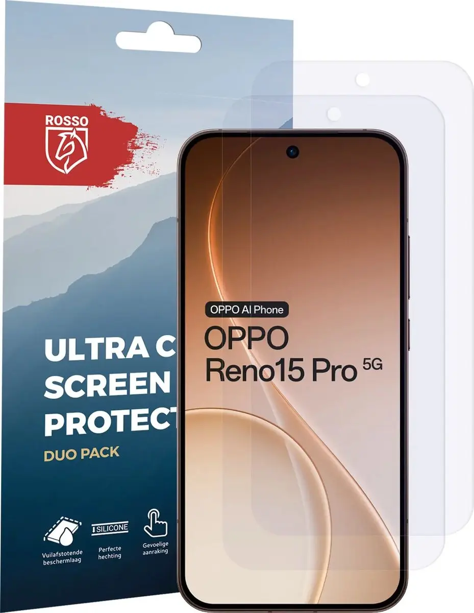 Rosso Screen Protector Oppo Reno 15 Pro - 2 Stuks