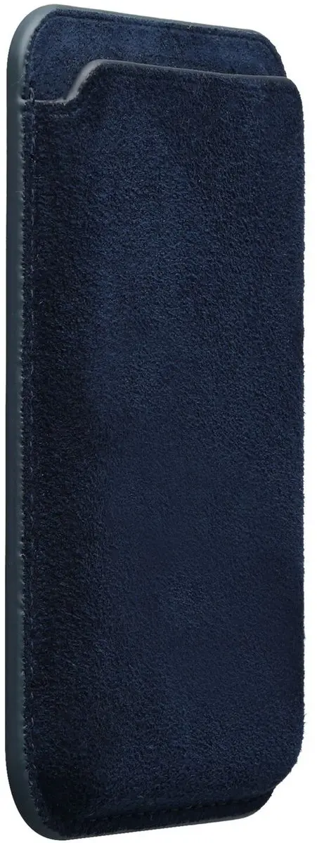 Rosso Avanti iPhone 16 Hoesje - Blauw - 3 Pasjes - afbeelding 6 van 6