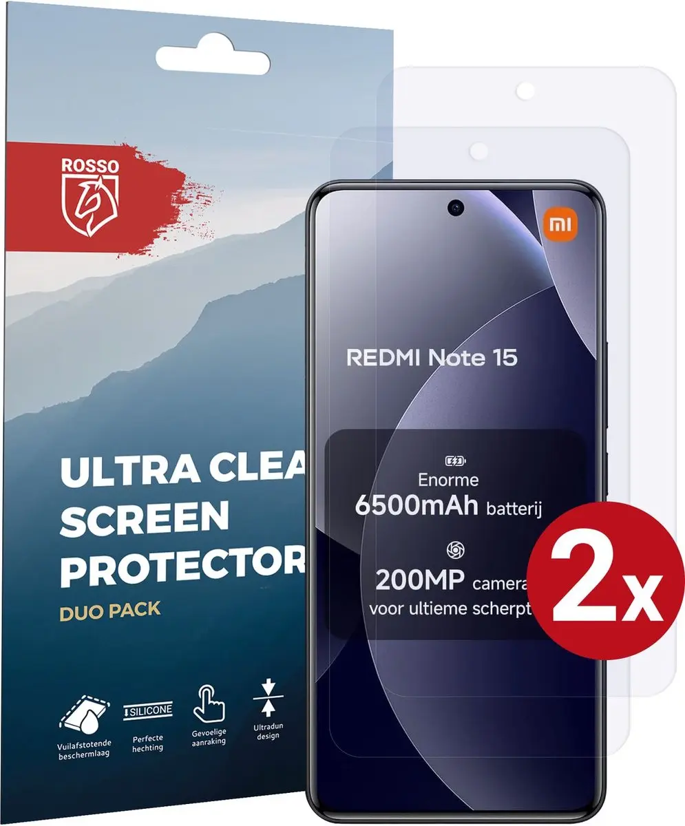 Rosso Screen Protector Xiaomi Redmi Note 15
