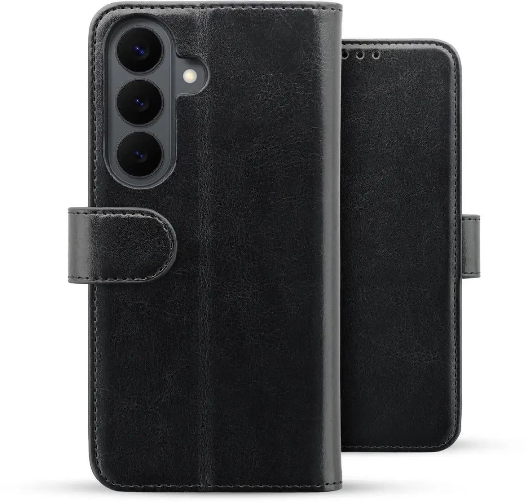 Rosso Element Wallet Book Case 262751 - Samsung Galaxy S26 FE - 3 Pasjes - Zwart