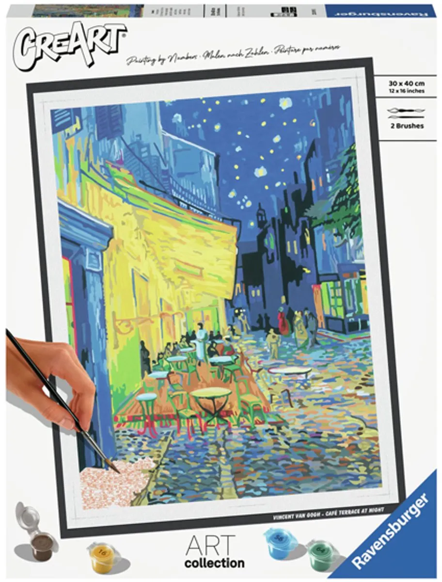 Ravensburger Café Terrace Van Gogh Schilderset
