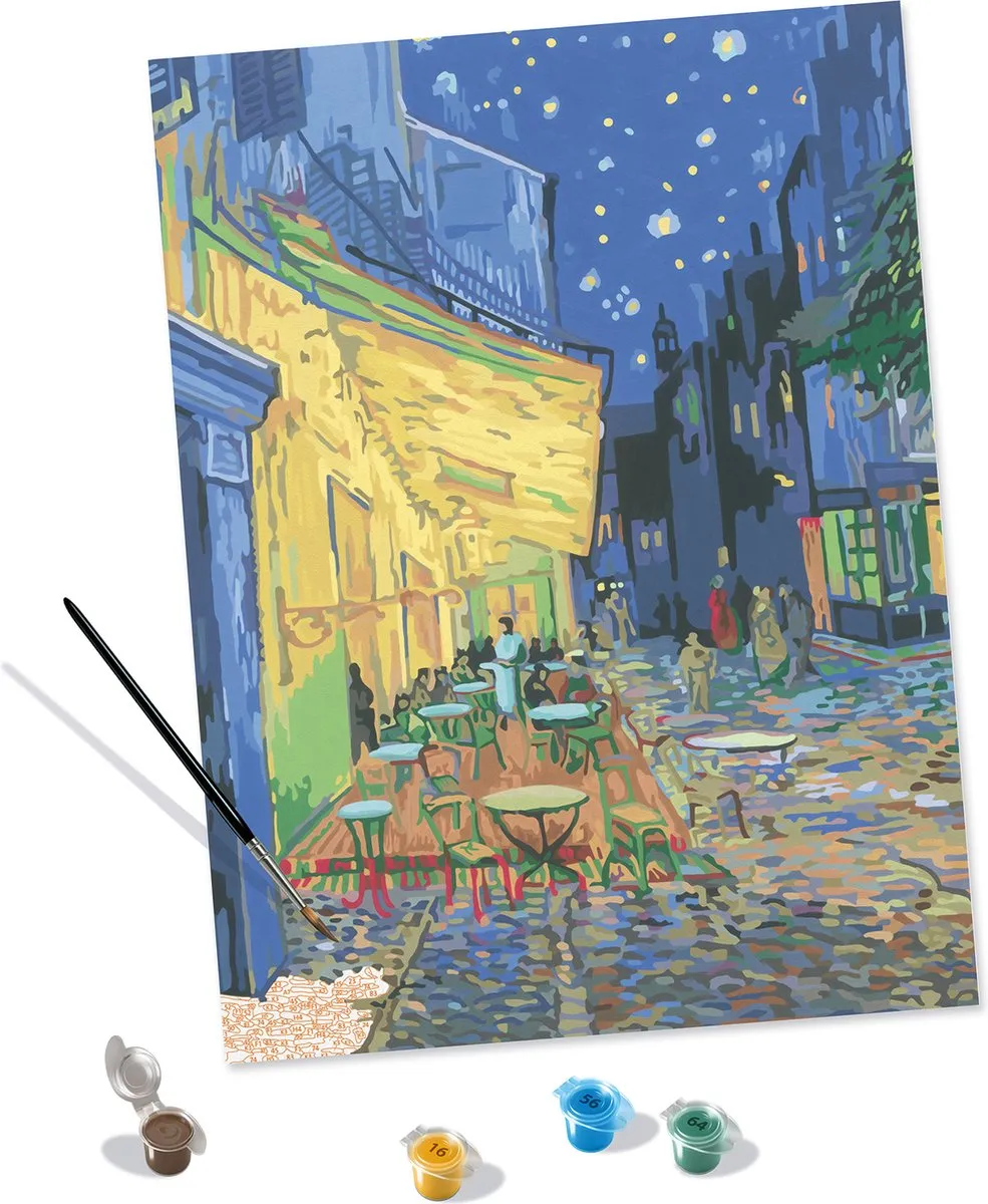 Ravensburger Café Terrace Van Gogh Schilderset - Meerkleurig